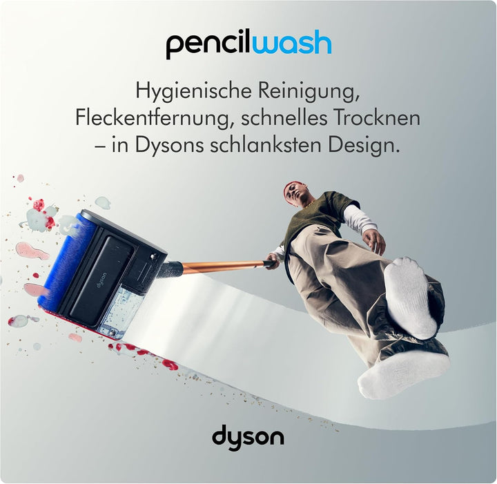 Dyson Pencilwash™ Akku Nassreiniger – Hygienische Reinigung für Hartböden, Fleckenentfernung, Nassre