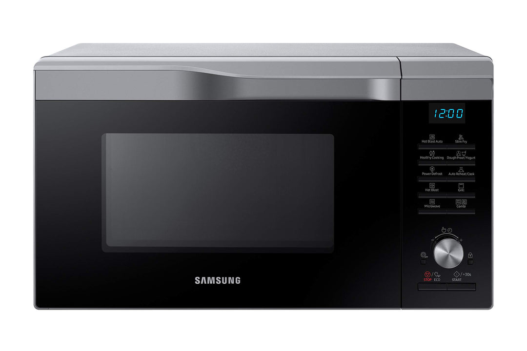 Samsung MC28M6035CS/EG Kombi-Mikrowelle mit Grill und Heissluft / 900 W / 28 L Garraum (Extra gross)