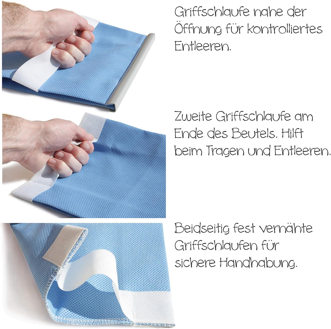 wiederverwendbarer Filterbeutel | Schmutzfangsack für Nass-Trockensauger + Industriesauger (20Liter