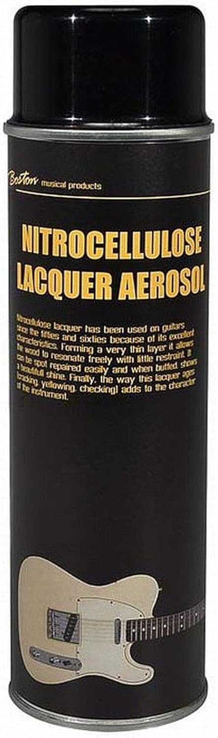 Gitarrenlack/Gitarren Lack, hochglanz Schwarz/Black 500ml, Nitrocellulose Lack/Nitro Lack