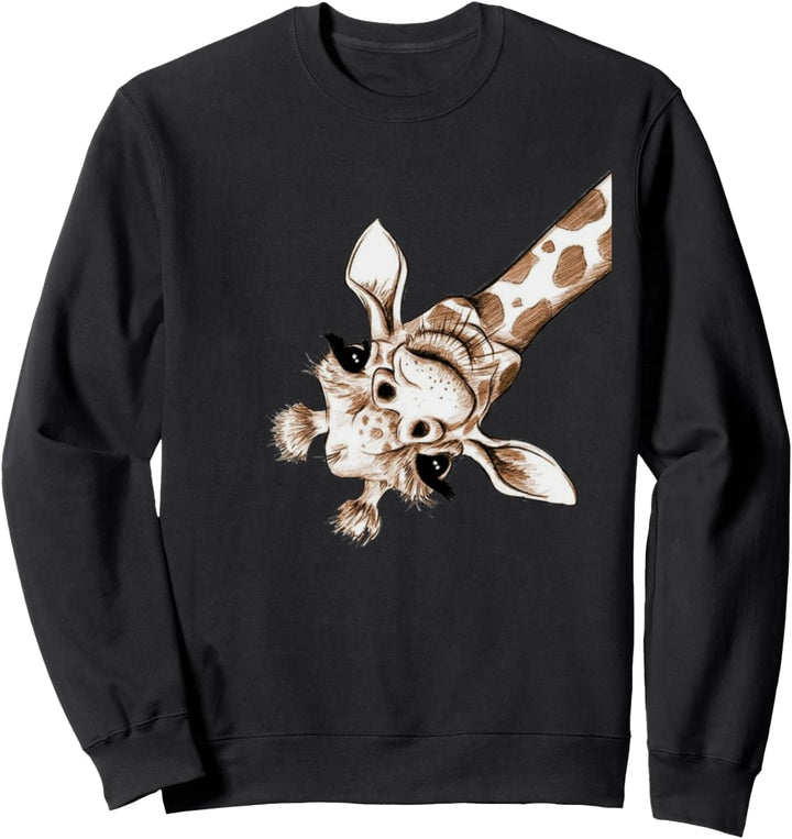 Love Giraffes Women Shirt Giraffe Lovers Gift for kids girls Sweatshirt