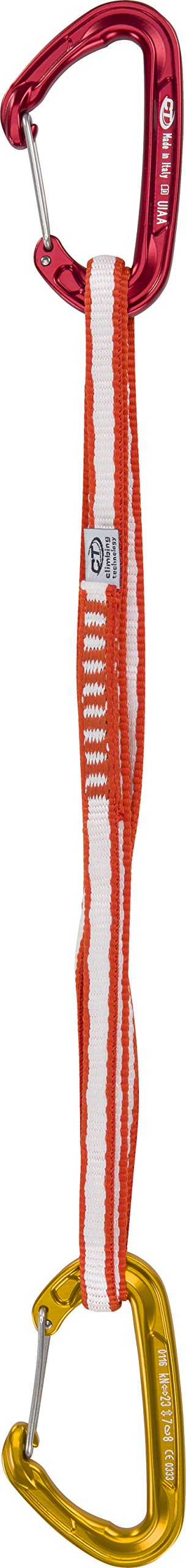 Climbing Technology Fly-Weight Evo Alpine Set 60 cm Dyneema, Rot/Gelb, Einheitsgrösse