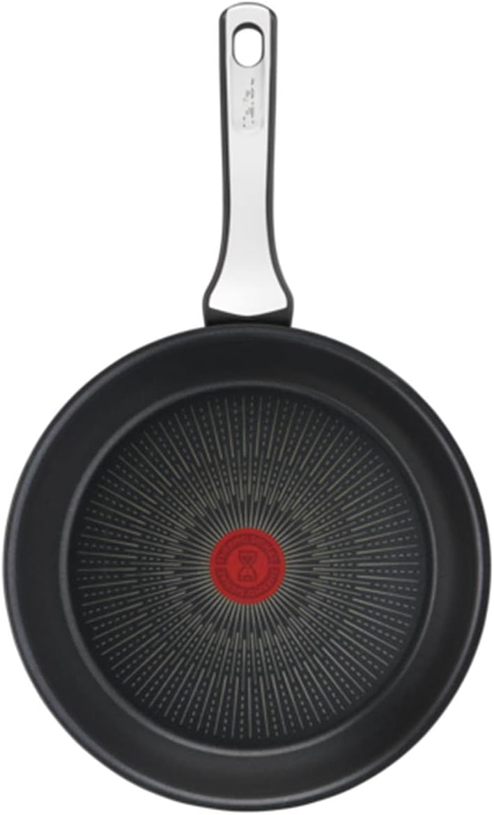 Tefal G25906 Unlimited On Bratpfanne | 28 cm | mit kratzfester Titanium Antihaft-Beschichtung | Ther