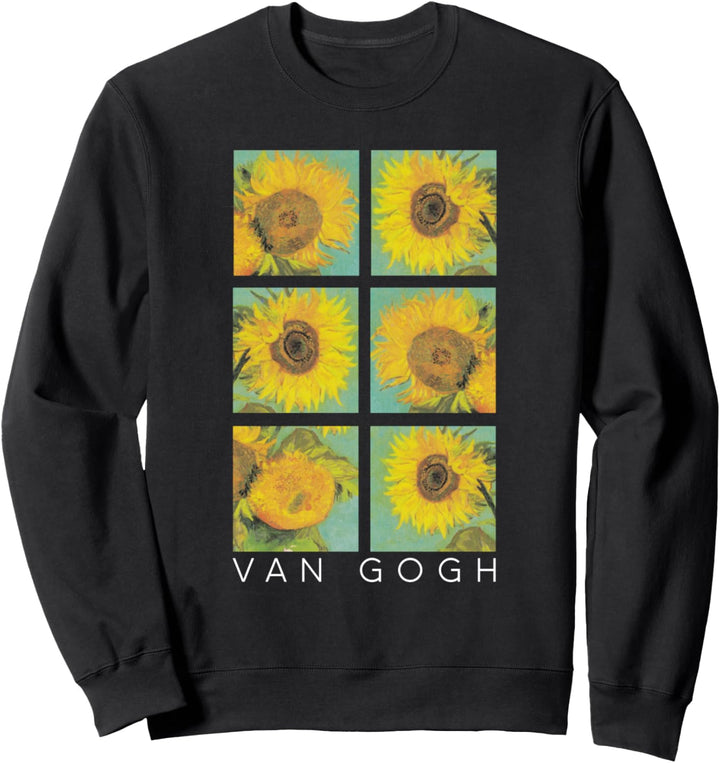 Van Gogh Sonnenblumen-Gemälde Collage Vincent Van Gogh Sweatshirt