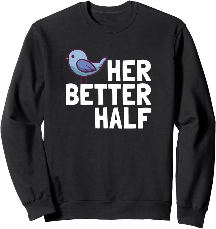 Vogel Liebes-Geschenk Für Verliebte Paare Bessere Hälfte Sweatshirt