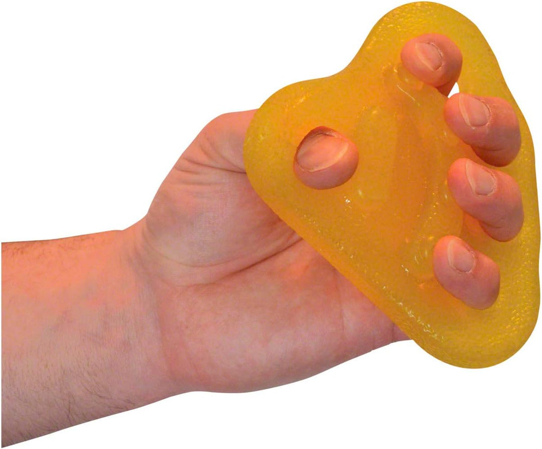 Sport-Tec Power-Web Flex Grip Handtrainer Fingertrainer Unterarmtrainer: Leicht, Gelb