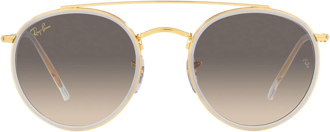 Ray-Ban DOUBLE BRIDGE RB 3647N Legend Gold/Grey Shaded 51/22/145 Unisex Sonnenbrillen