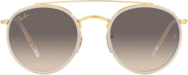 Ray-Ban DOUBLE BRIDGE RB 3647N Legend Gold/Grey Shaded 51/22/145 Unisex Sonnenbrillen
