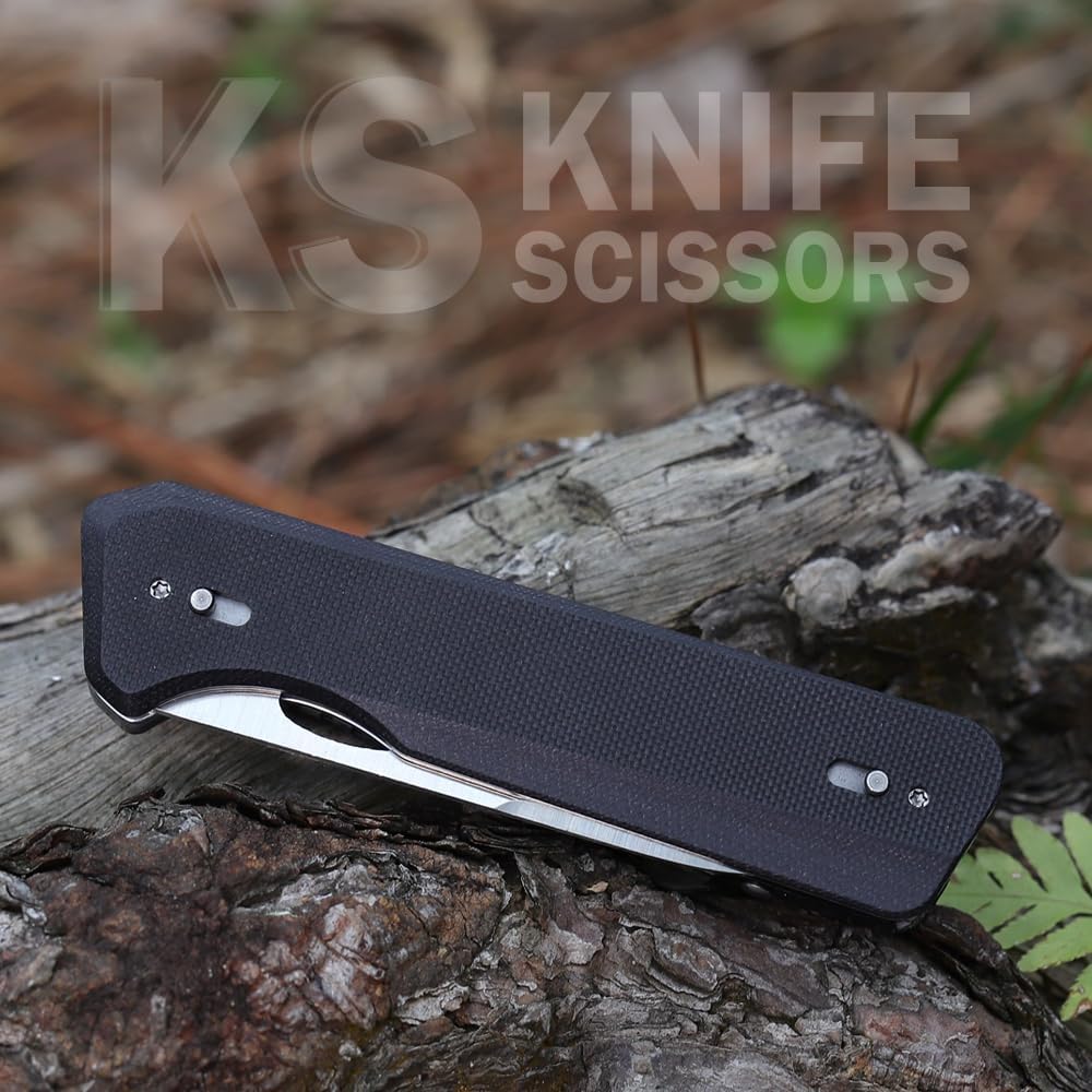 Roxon S501U Folding Pocket Scissors &Replaceable Changeable Knife Blade mit Belt Clip, 2 in 1 Multi-