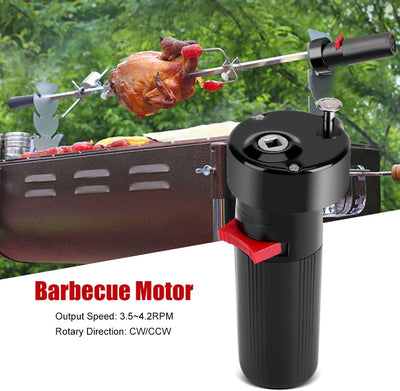 YUMILI Grillmotor,Barbecue Grill Motor Und Dc 1,5 V Batteriebetriebener Barbecue Motor,Grill Rotator