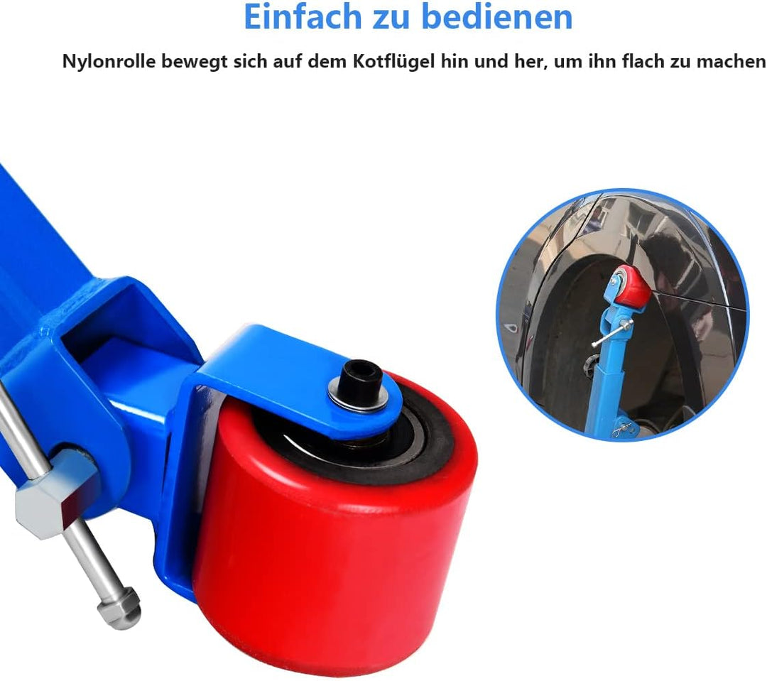 COSTWAY Bördelgerät Bördelrolle, Bördelwerkzeug für Kotflügel Pkw/Kfz/LKW, Profibördelgerät Fenderro