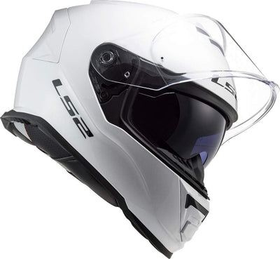 LS2 1080010023XL Motorradhelm Full Face FF800 Storm Solid, Unisex, Weiss, 3XL 3XL Bianco, 3XL Bianco