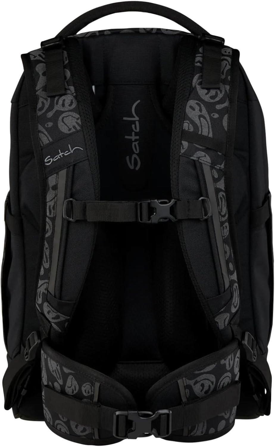 Satch Pack Set Set 4 teilig ab 5. Klasse ergonomisch 30L Stauraum mit Schlamperbox Trinkflasche Spor