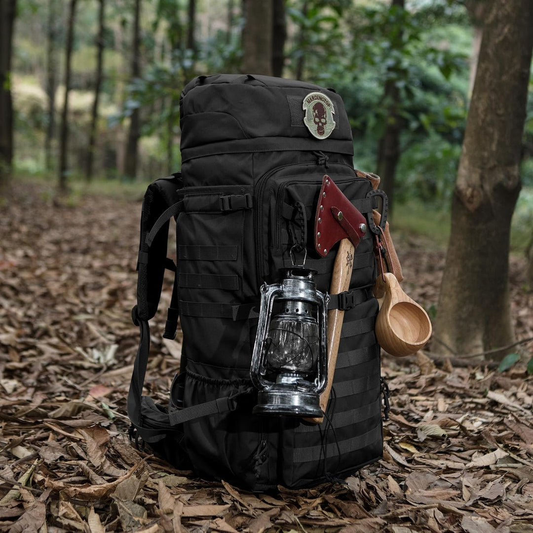 Mardingtop 75L Rucksack Taktischer Rucksack Wanderrucksack Trekkingrucksack YKK Zipper mit der gross