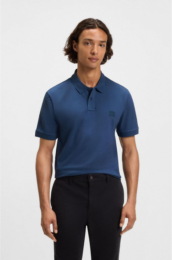 BOSS Herren Passenger 10256683 01 Polo S Open Blue466, S Open Blue466
