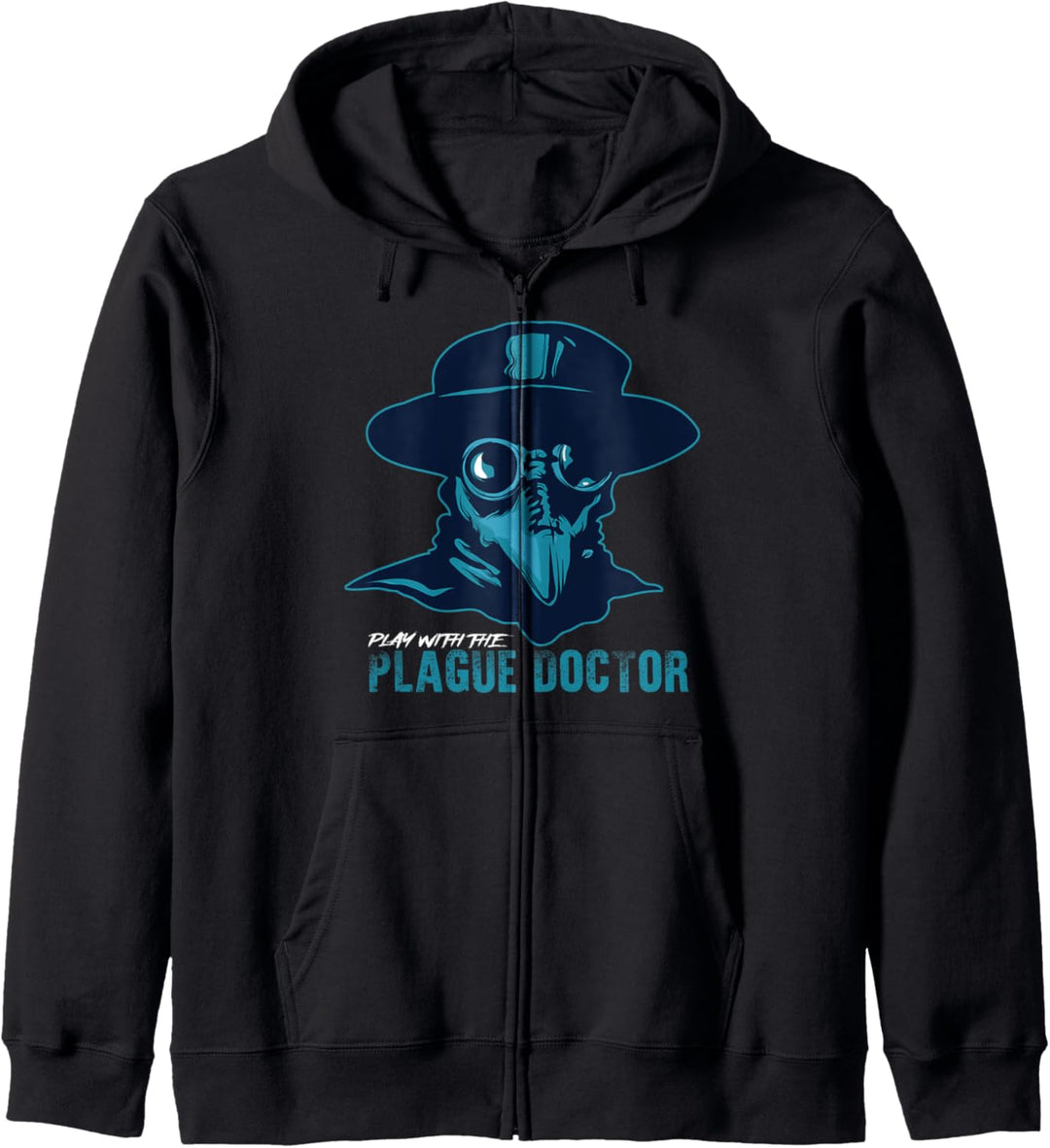 Spielen Sie mit dem Pest Doctor Geschenk Goth Kapuzenjacke