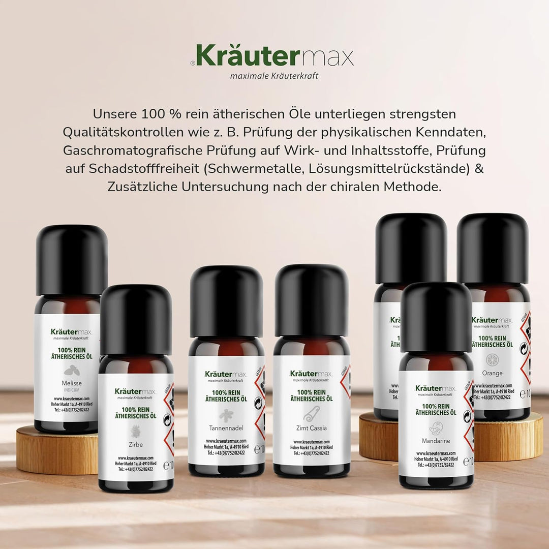 Kräutermax. Mandarine Duftöl Ätherisches Öl Aromaöl Mandarinenöl Citrus Reticulata, 10 ml
