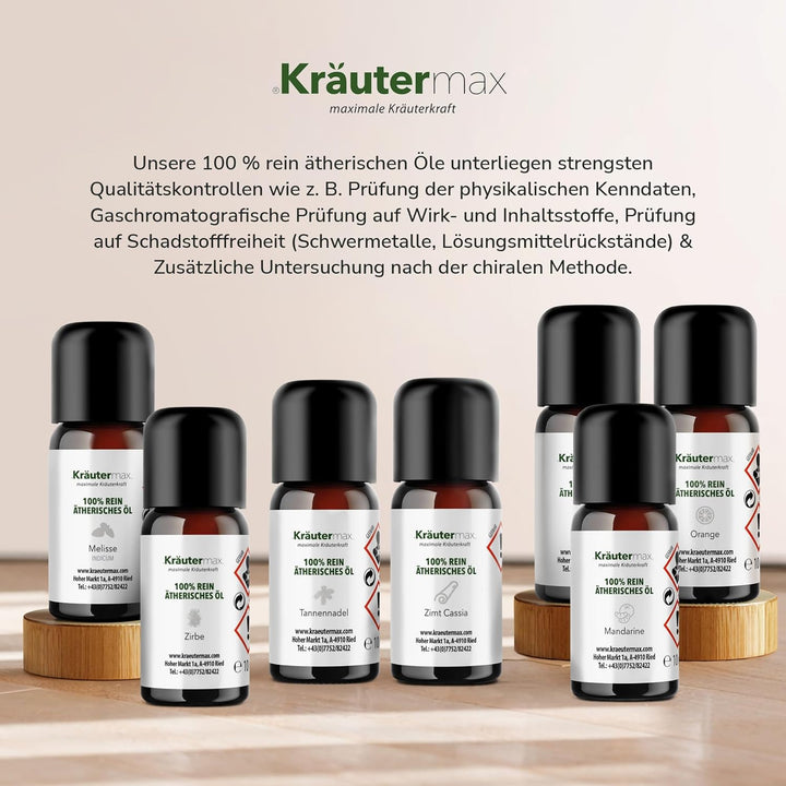 Kräutermax. Mandarine Duftöl Ätherisches Öl Aromaöl Mandarinenöl Citrus Reticulata, 10 ml