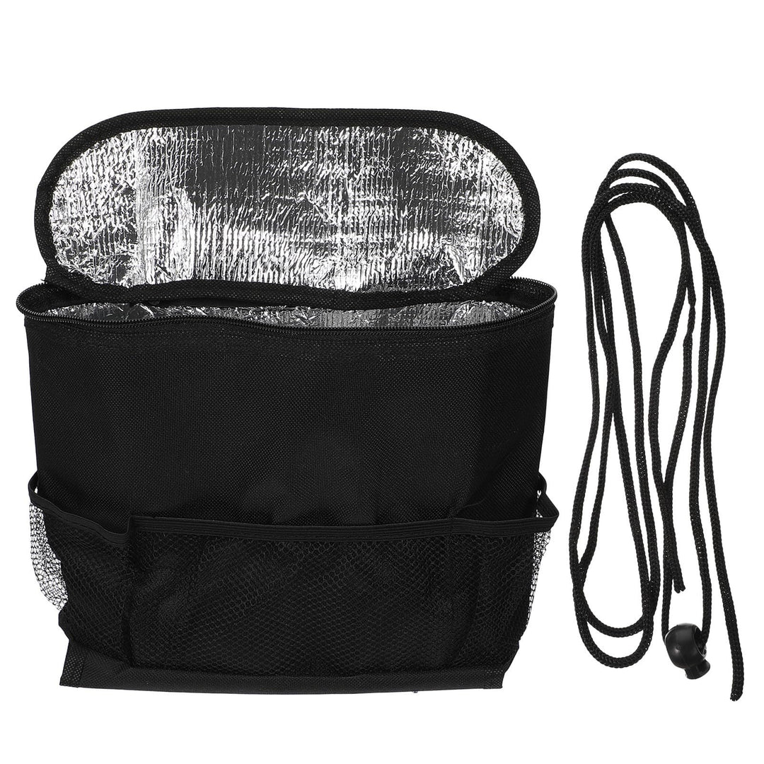 SHINEOFI 2 Stück Auto Kühltasche Kühltasche aus Oxford Stoff Schwarz Auslaufsicher mit Abnehmbarem S
