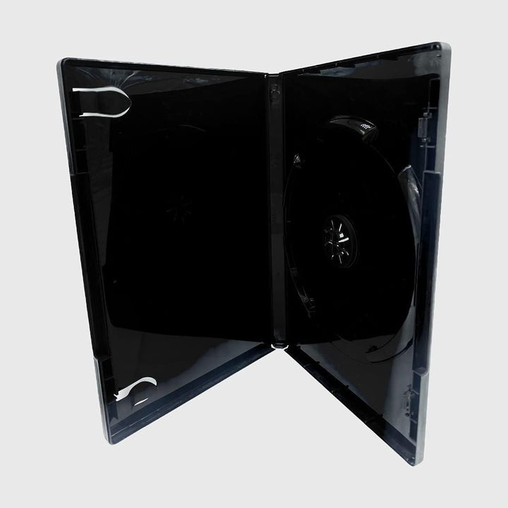 Amaray 50 Stück DVD-Hüllen schwarz