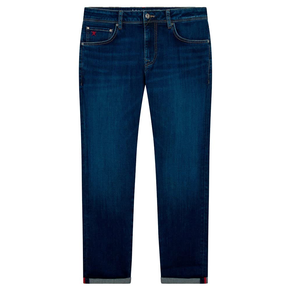 Hackett London Herren Powerflex Denim Jeans 28W / 34L Denim, 28W / 34L Denim