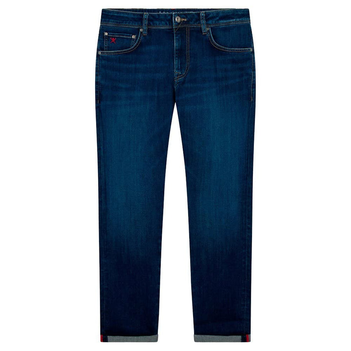Hackett London Herren Powerflex Denim Jeans 28W / 34L Denim, 28W / 34L Denim