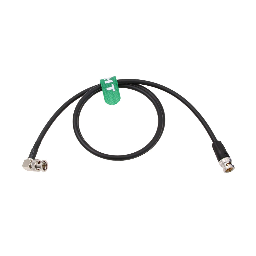 HangTon 12G SDI Raw 4K 60p Videokabel rechtwinklig auf gerade, BNC 75 Ohm, Koaxial, geschirmt für So
