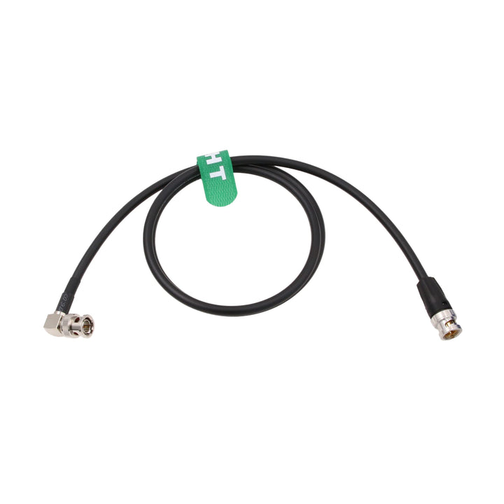 HangTon 12G SDI Raw 4K 60p Videokabel rechtwinklig auf gerade, BNC 75 Ohm, Koaxial, geschirmt für So