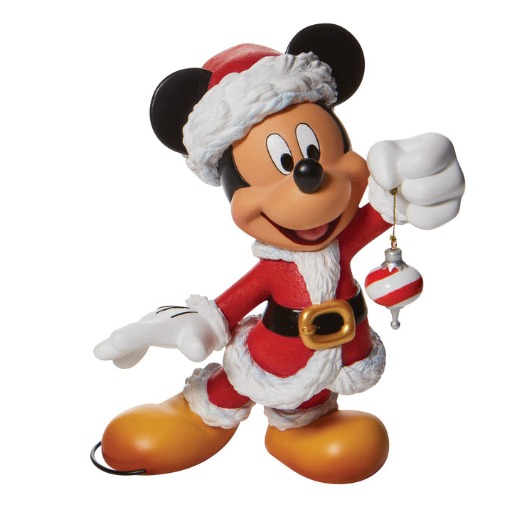 Enesco Disney Showcase Couture de Force Moderne Santa Mickey Mouse Figur, 21 cm, Mehrfarbig 8.27 Inc