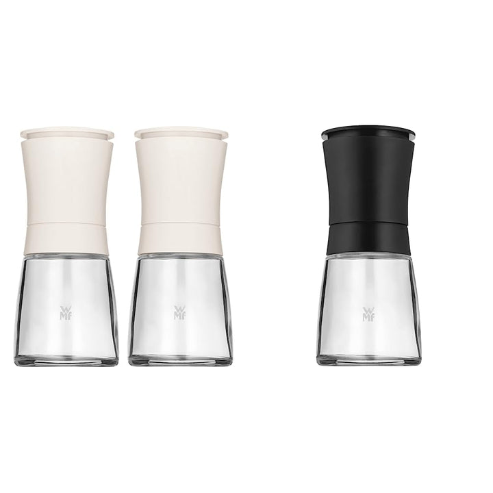 WMF Trend Mühlenset 2tlg, Salz- und Pfeffermühle unbefüllt, Glasbehälter & Trend Salzmühle Pfeffermü