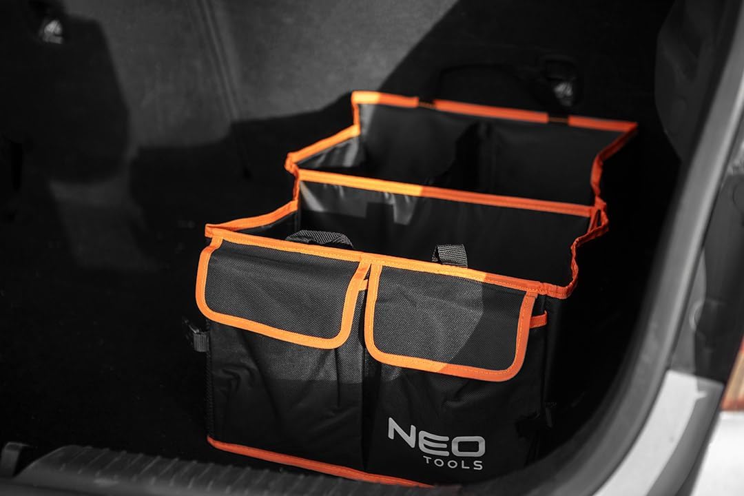 NEO TOOLS Kofferraumtasche, Kofferraum, Organizer, Auto Kofferraum, Organizer, Autotasche, Box Prakt