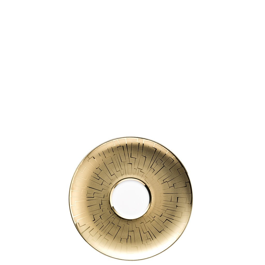 Rosenthal TAC Gropius Skin Gold Kombi-/Tee-Untertasse 16 cm