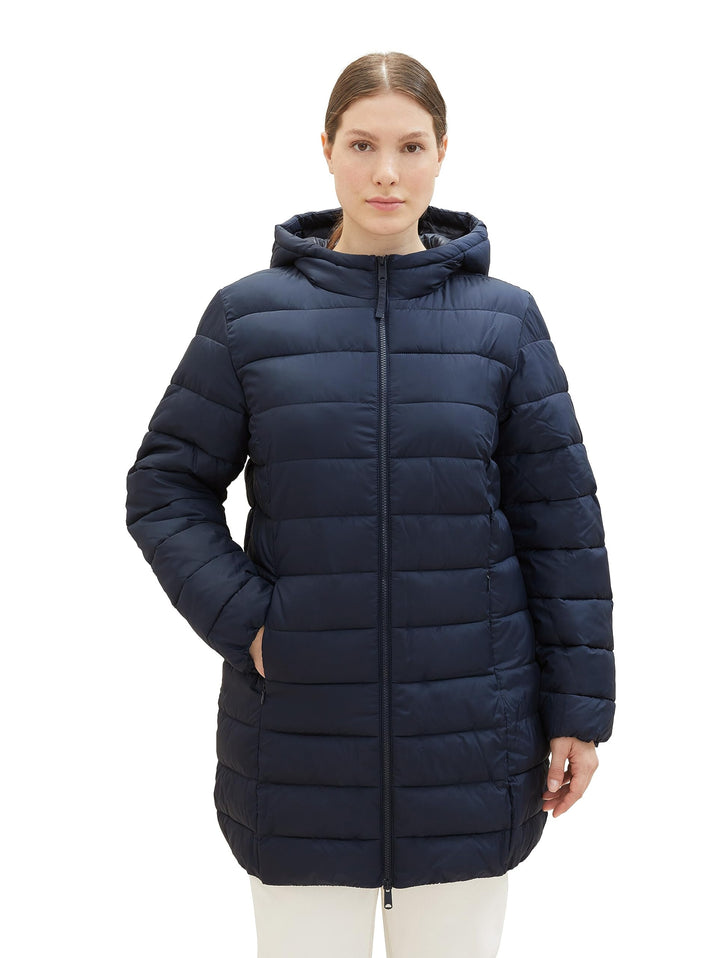 TOM TAILOR Damen 1038990 Lightweight Steppmantel (1er Pack) 72 10668 - Sky Captain Blue, 72 10668 -
