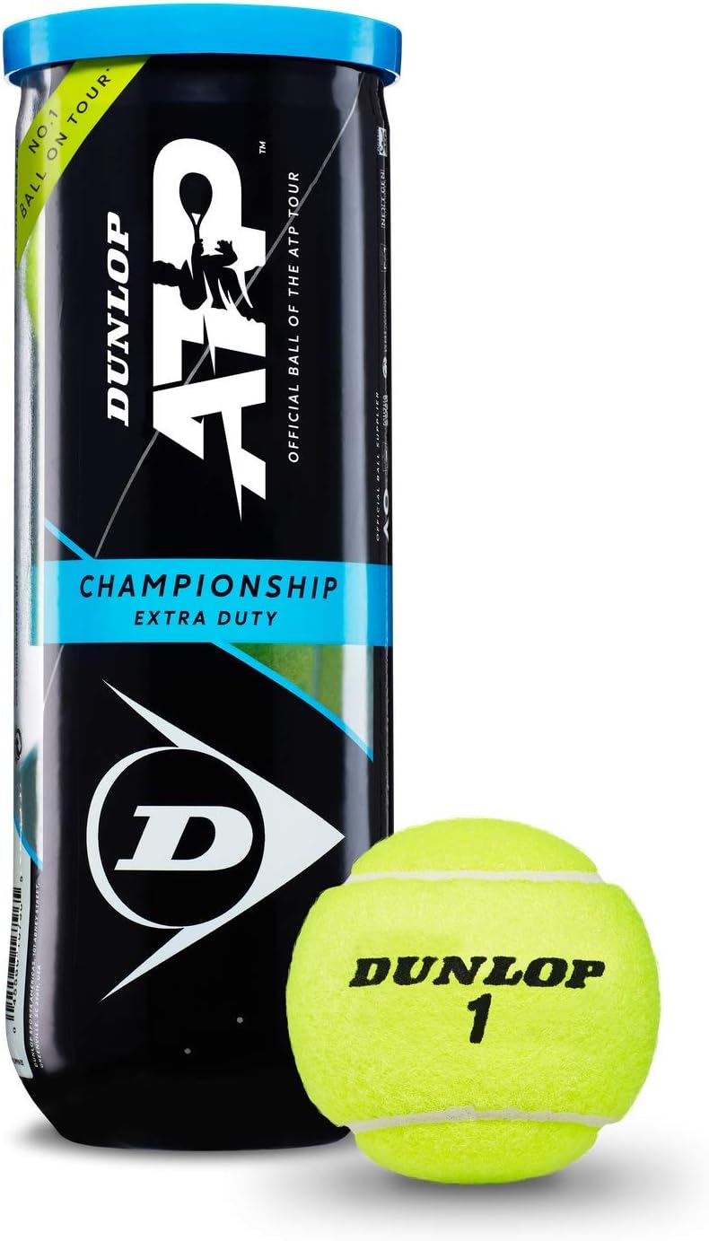 Dunlop ATP Championship Tennisbälle 4 x 3-Ball-Dosen, 4 x 3-Ball-Dosen