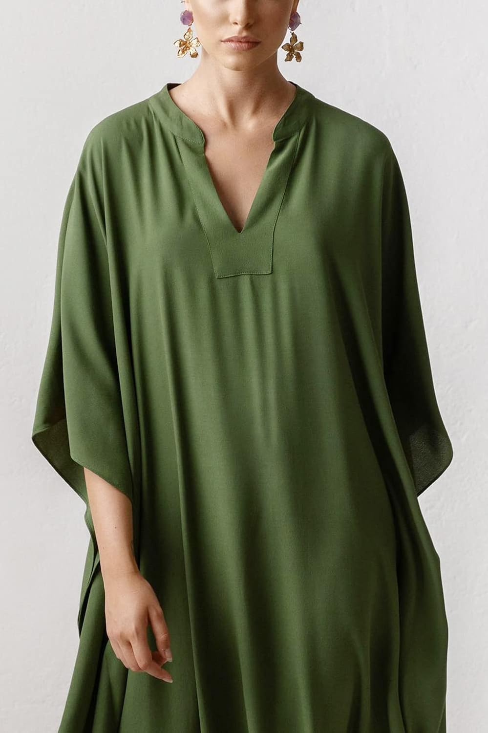 YouKD Damen Langer Kaftan Bohemian Cardigan Strand Badeanzug Cover Up Kleid Plus Size Robe Einheitsg