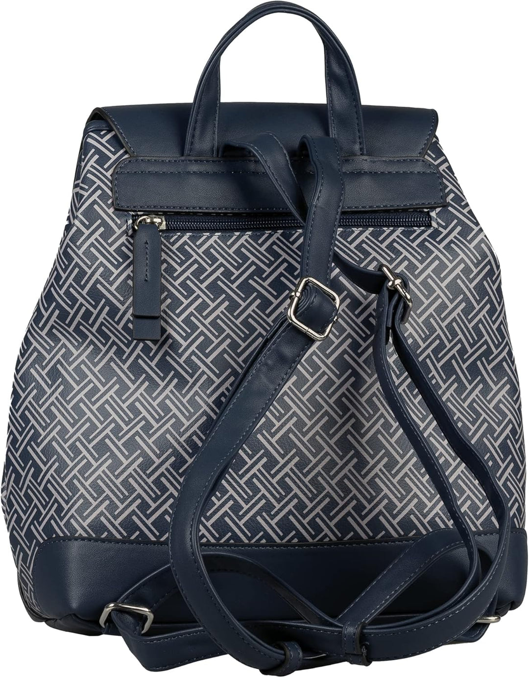 TOM TAILOR bags Yoki Damen Rucksack Backpack Printed Blue 28x11,5x28,5, Printed Blue 28x11,5x28,5