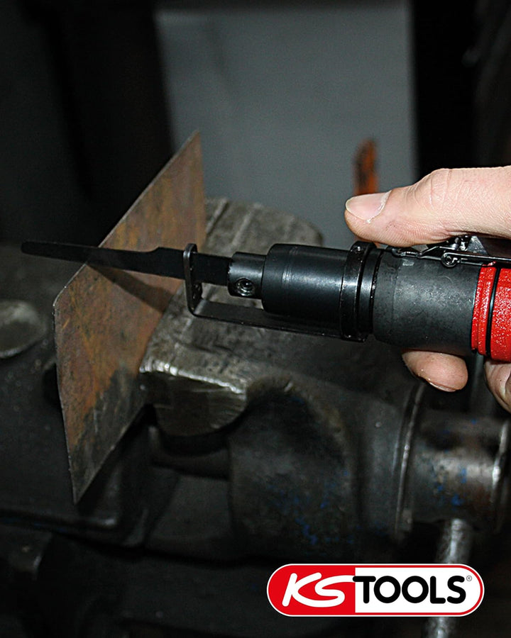 KS Tools Mini Karosseriesäge Druckluft SlimPOWER 515.5545 170mm I Druckluftsäge mit Geschwindigkeits