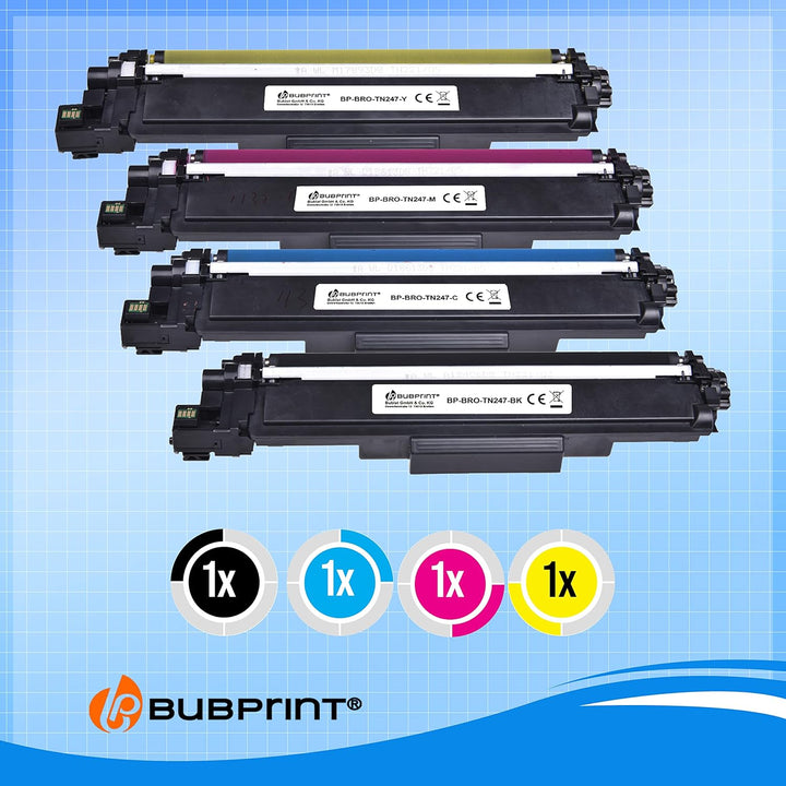 Bubprint TN-247 kompatibel als Ersatz für Toner Brother TN-243CMYK TN247 für Brother MFC-L3750CDW DC