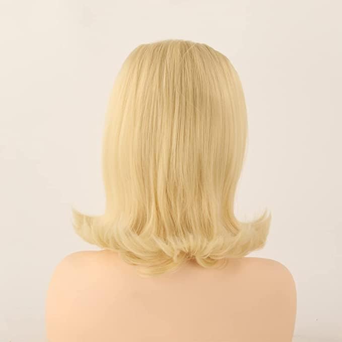 MORTICIA Damen Flip Perücke 70er Jahre Pinup Pelucas 60er Jahre Retro Beehive Stil Vintage Look Bett