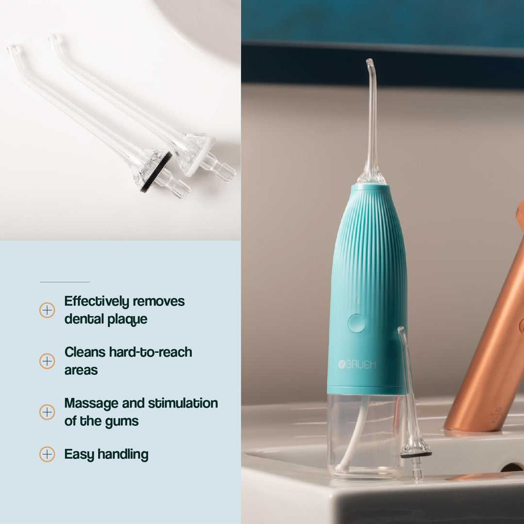 Y-Brush - Munddusche Munddusche – tragbar – wasserdicht – wiederaufladbar – Kapazität 100 ml