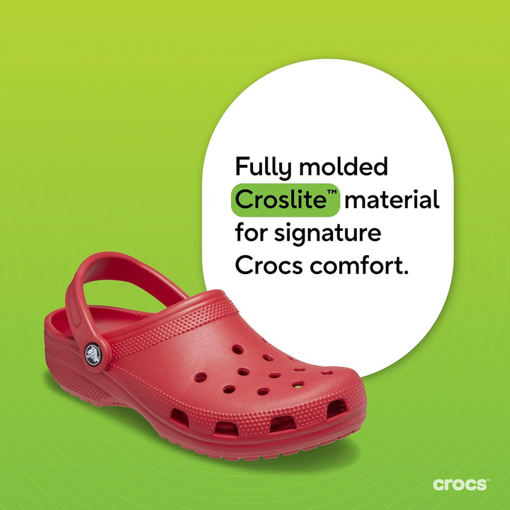 Crocs Classic Clog 33/34 EU Varsity Red, 33/34 EU Varsity Red