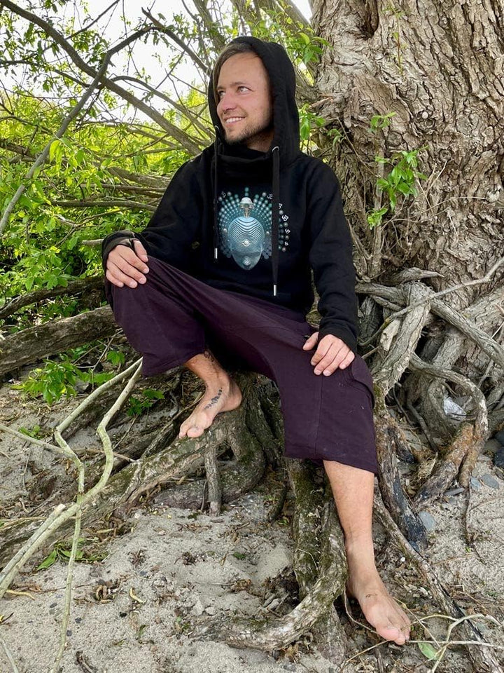 Om Bell Goa Hoodie schwarz (S), S