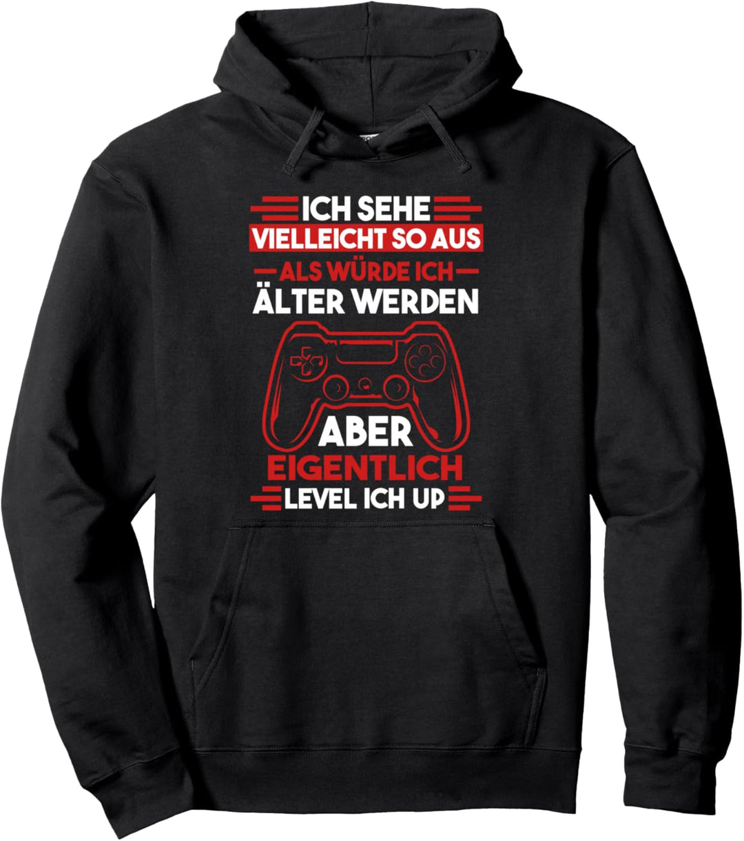 Gaming Herren Geburtstag Zocken Geschenk Pullover Hoodie