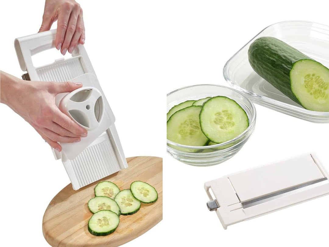 Leifheit Allzweckreibe 4+1 ComfortLine-Serie mit 5 Einsätzen für vielseitigen Gebrauch, Reibe mit ve