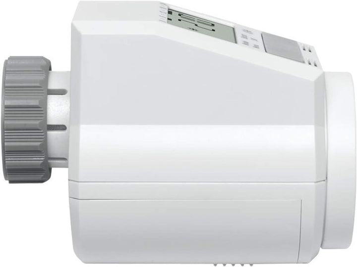 Eqiva 5er-Set Model L Elektronik-Heizkörper-Thermostat mit Boost-Funktion, Weiss, 5er-Set