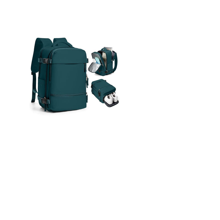SZLX Grosser Reiserucksack Damen,Vakuum Rucksack mit Pumpe Ryanair Handgepäck 40x30x20 Herren, Wizza