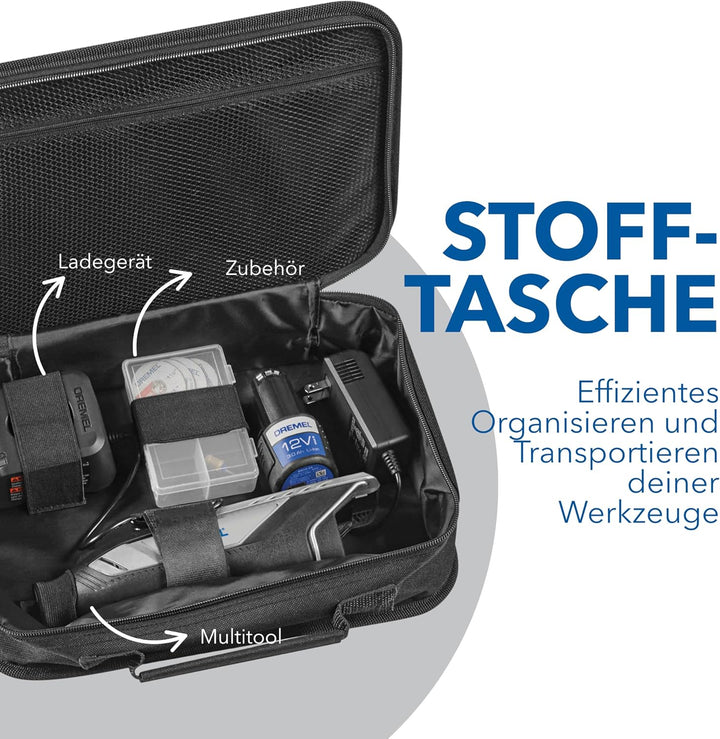 Dremel 8250 12V Akku-Rotationswerkzeug 5.000-30.000 U/min Bürstenloser Multifunktionswerkzeug set mi