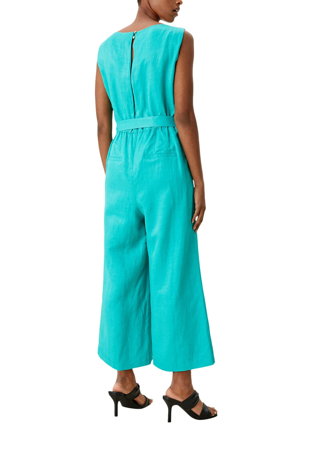 s.Oliver BLACK LABEL Damen Overall 3/4 46 Türkis, 36