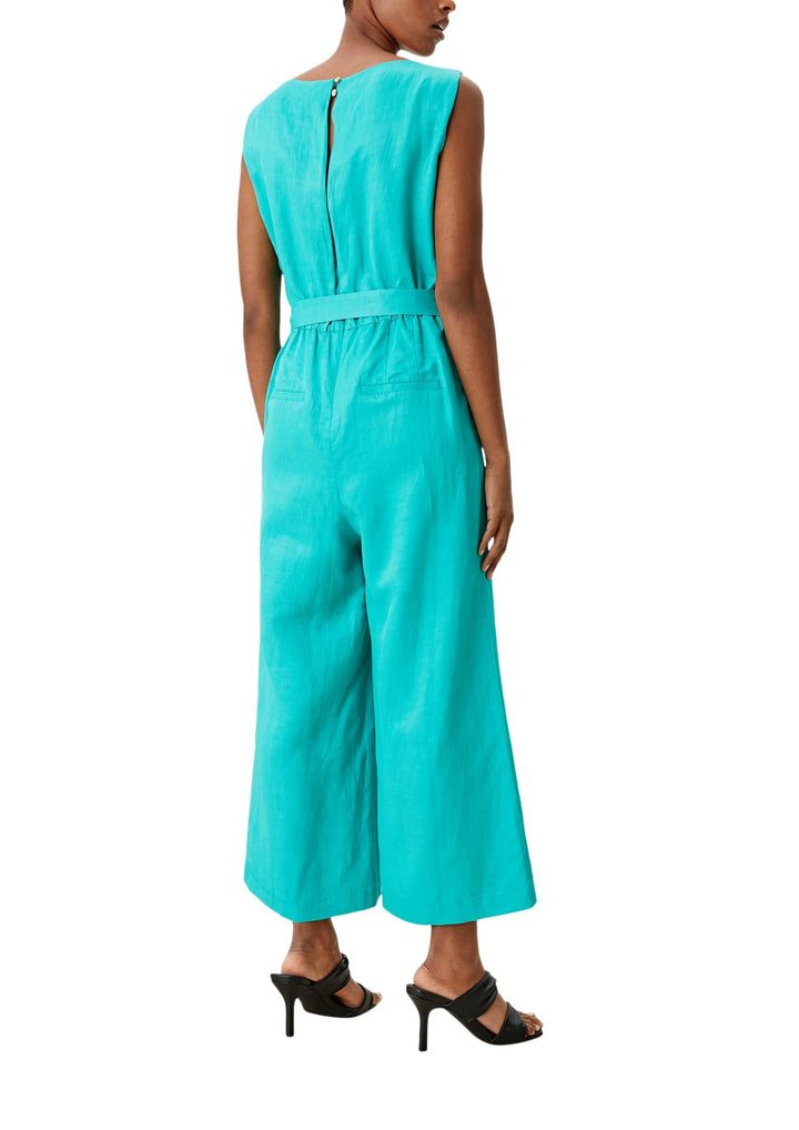 s.Oliver BLACK LABEL Damen Overall 3/4 46 Türkis, 36