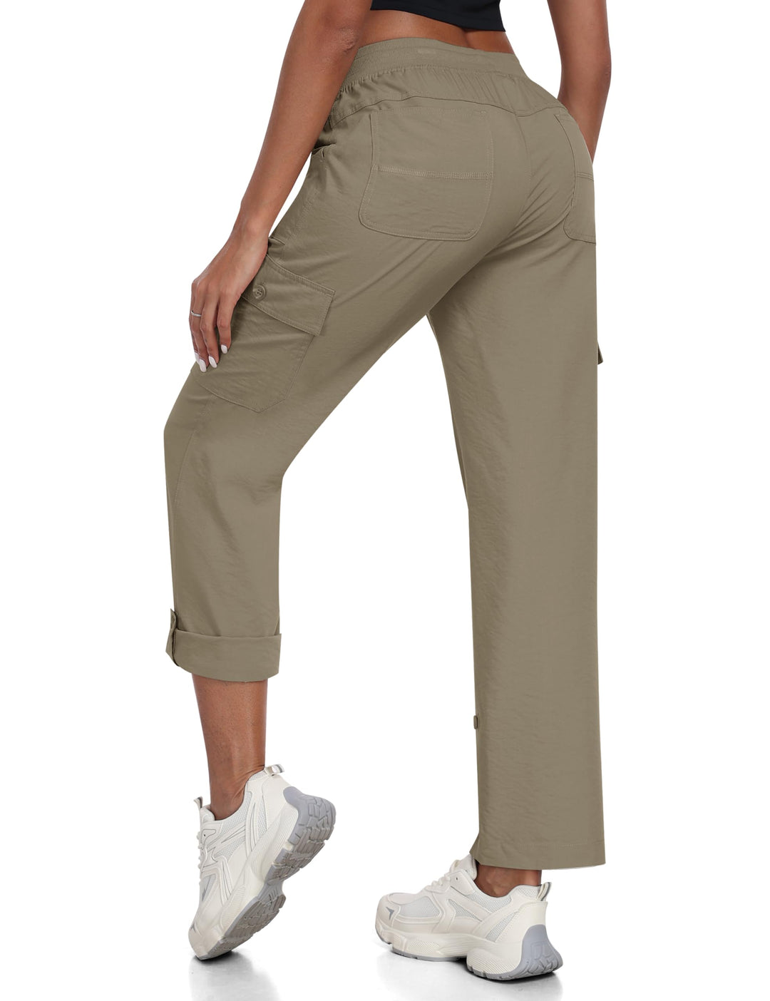 JINSHI Hosen Damen Cargohose Wanderhose Leichte Jogginghose Freizeithose Funktionshose Outdoorhose m